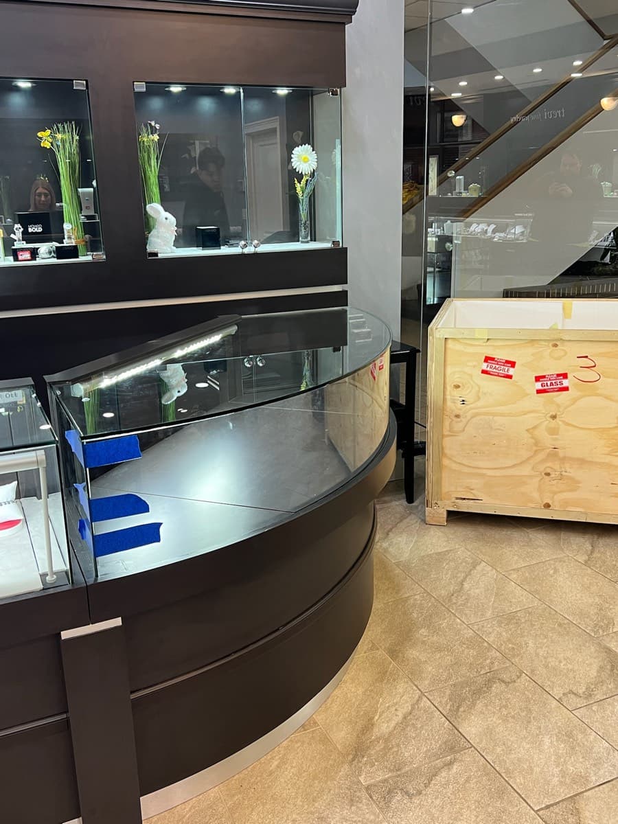 Commercial entrance doors